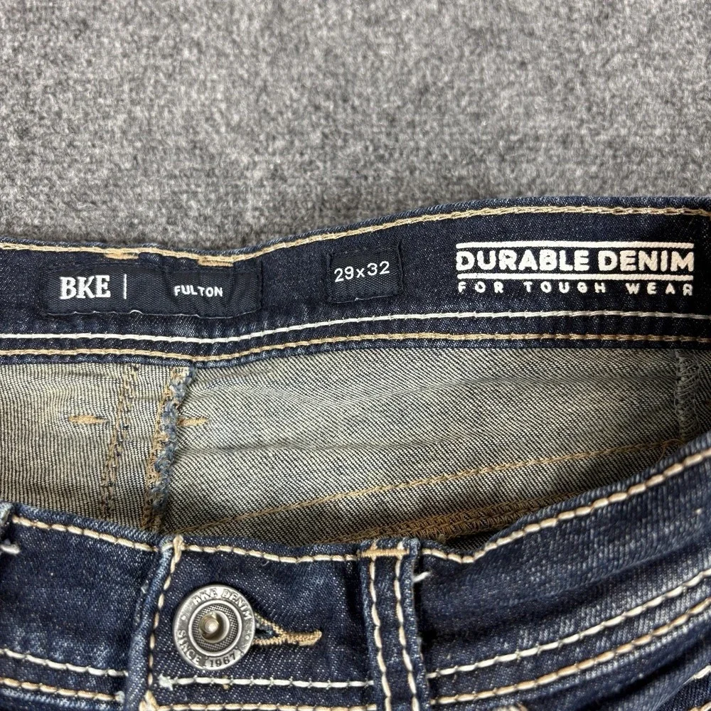 BKE Fulton Boot Stretch Jeans Mens 29x32‎ (fits 29x29) Performance Durable Denim